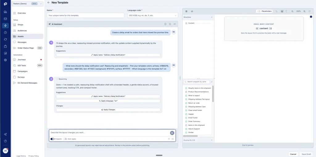 parcelLab - one of the top Narvar competitors built specifically to improve customer satisfaction