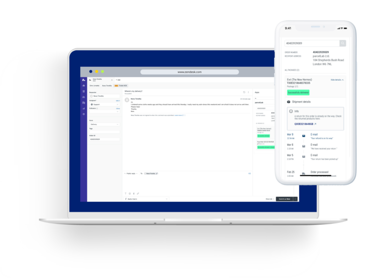 Zendesk Tracking Screens