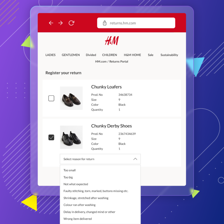 hm returns management