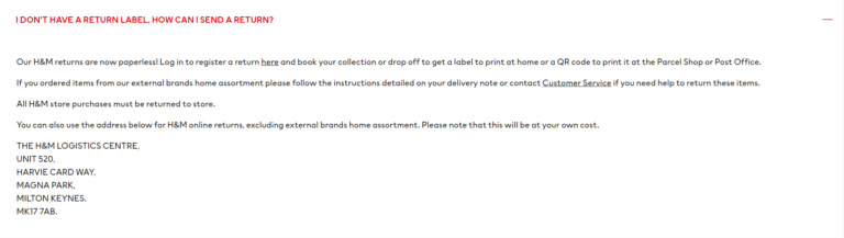 how can a user send a return