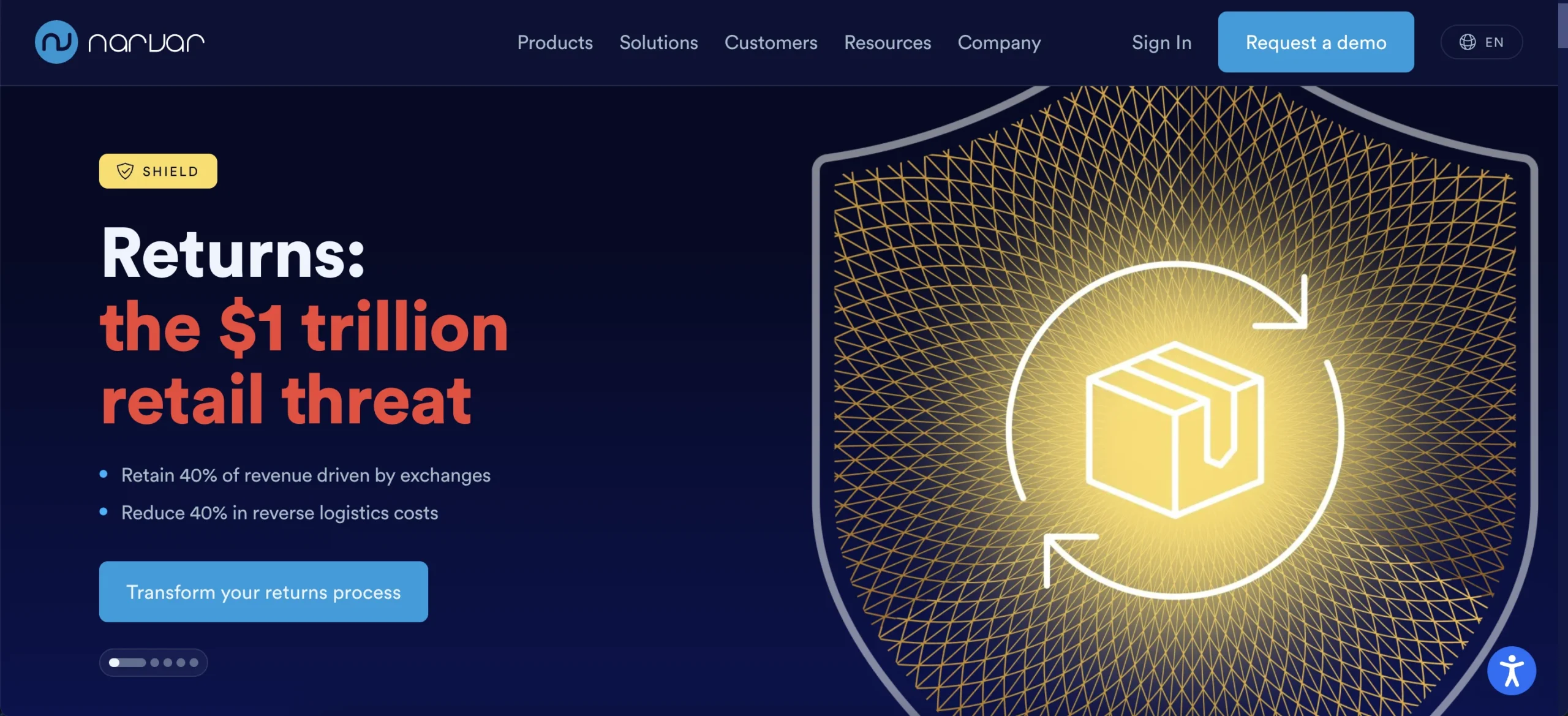 narvar homepage
