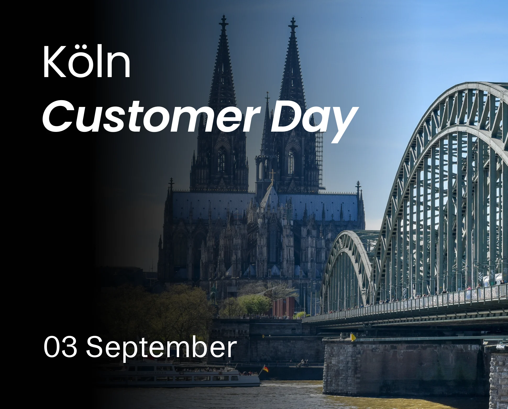 parcelLab Cologne Customer Day 2026 banner