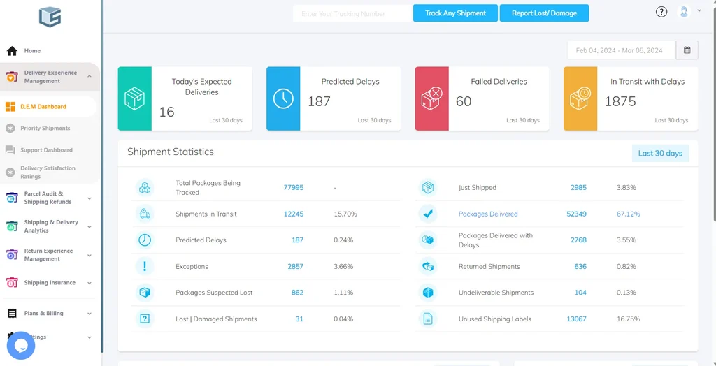 LateShipment improves customer trust and cuts labor costs involved in return management