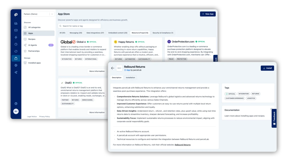 App Store returns integrations and new insights agent cover