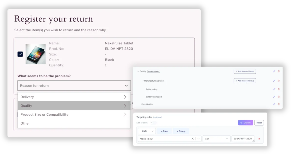 Smarter returns configuration, Kustomer integration, and advanced analytics cover